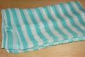 Green Stripes Georgette Square Scarf Dupatta Chunni #2926